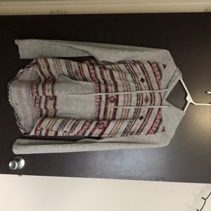 Long sleeve hooded sweater